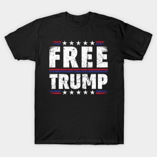 Free Donald Trump Take America Back Election 2024 American T-Shirt